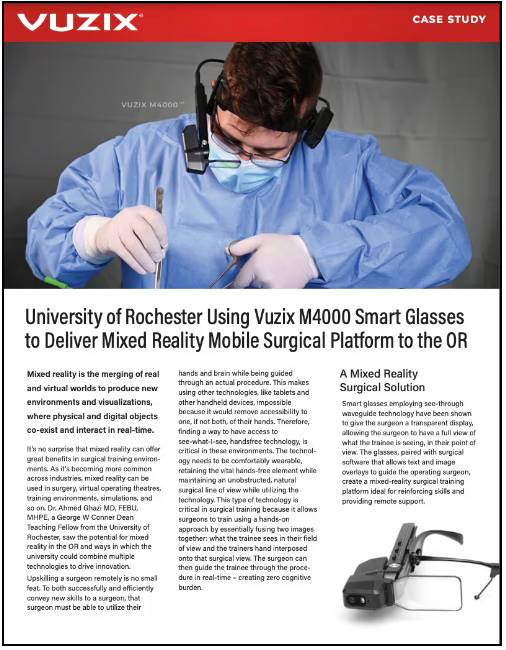 University of Rochester Case Study